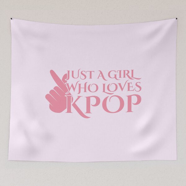Item preview, Just A Girl Who Loves Kpop designed and sold by Styler Design.