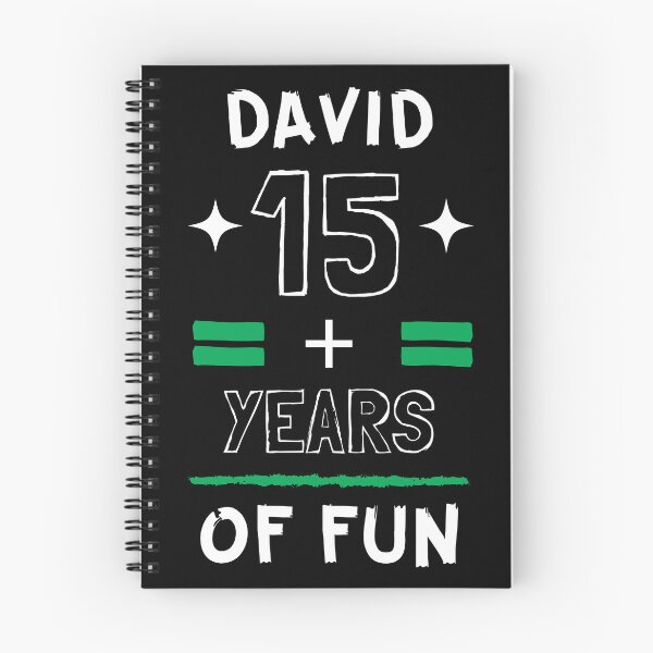 Artikelvorschau, DAVID NAME: DAVID 15 JAHRE FUN DESIGN. entworfen und verkauft von AlexRelax.
