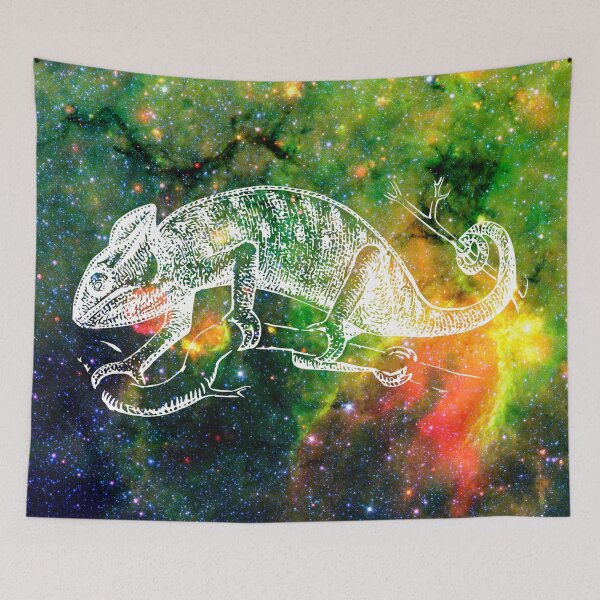 Item preview, Chameleon in Space designed and sold by kubranurgullu.