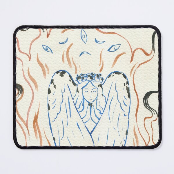 Item preview, Sacrificial Angel colored ink painting designed and sold by Hynek Šnajdr.