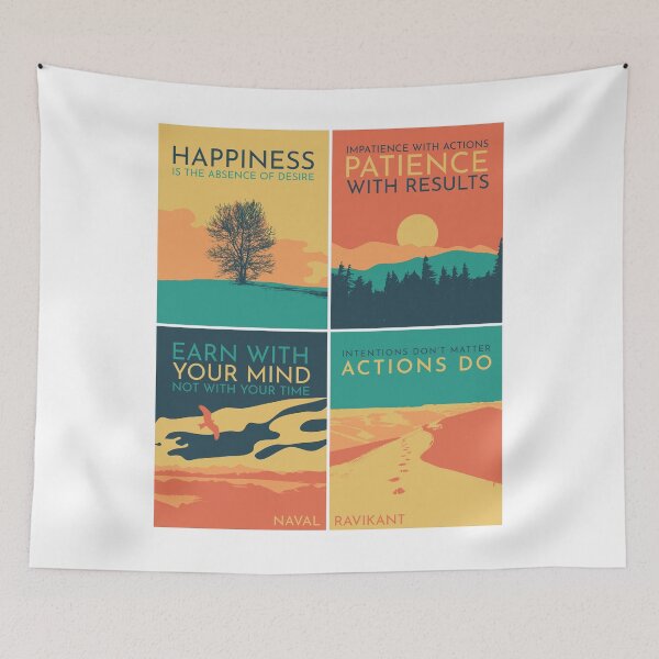 Item preview, Inspirational Quotes Naval Ravikant  designed and sold by TKsuited.