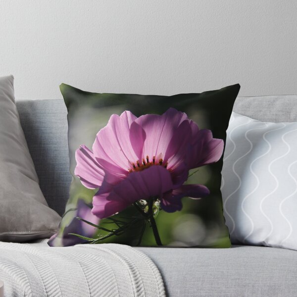 Item preview, Backlit Pink Cosmos Flower designed and sold by tigerr.