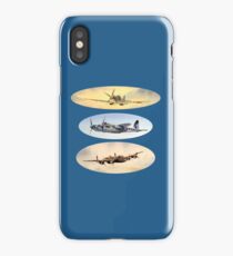 Spitfire Mosquito Lancaster Collage iPhone Case