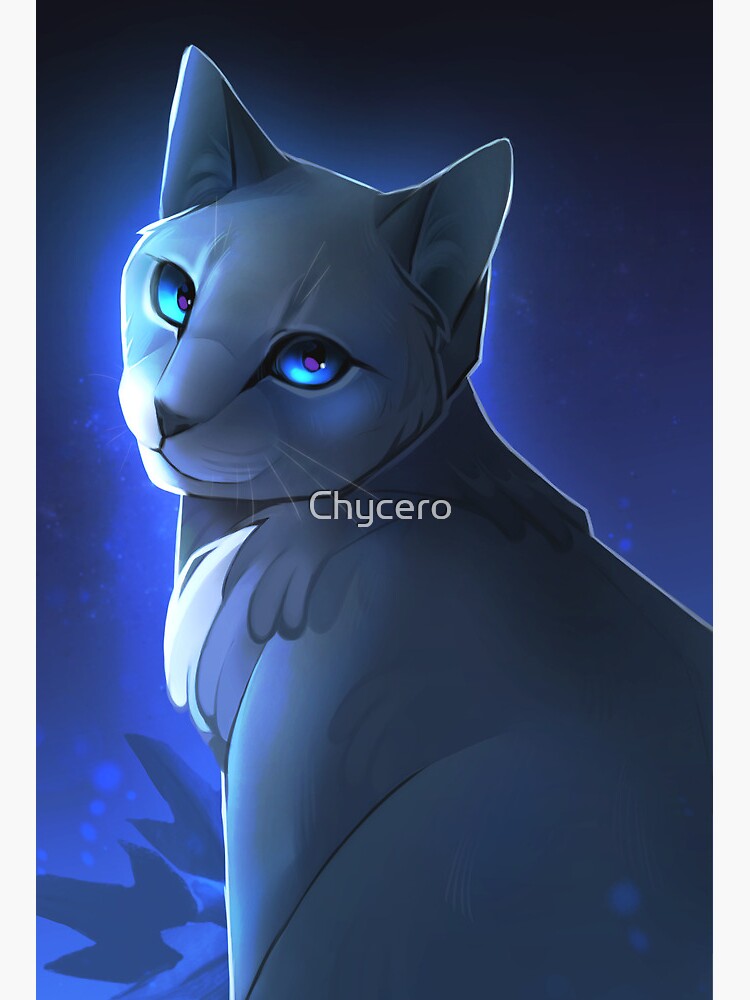 【YOURNUS】Blue Cat Printing Half Sleeve s_wp_62b38270163df4f18bb4eb47.webp