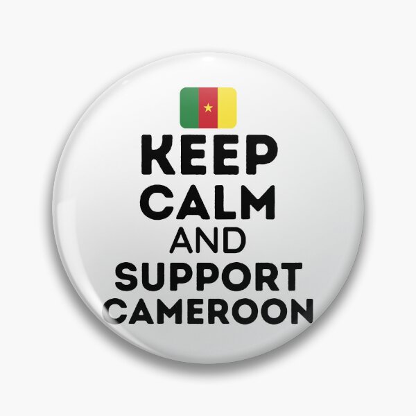 Item preview, Keep Calm And Support Cameroon | World Cup designed and sold by BopleDesigns.
