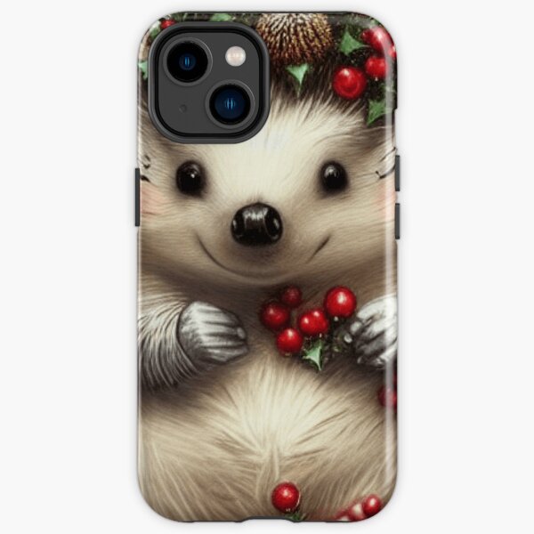 Cute Hedgehog iPhone Tough Case