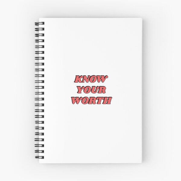 Item preview, Know your worth - self esteem affirmations designed and sold by Inspirationmotivation.