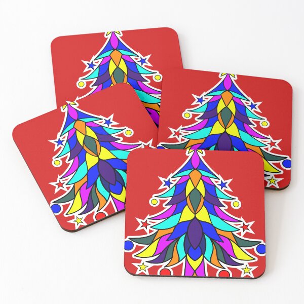 Item preview, Christmas tree in geometric style designed and sold by wahyuart21.