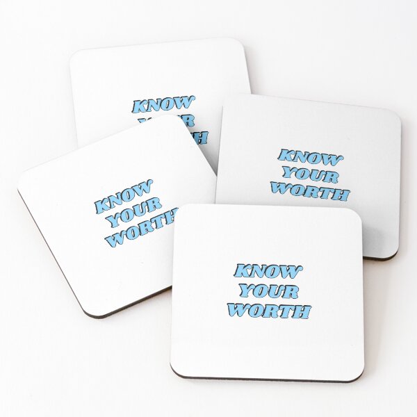 Item preview, Know your worth - self worth affirmations designed and sold by Inspirationmotivation.