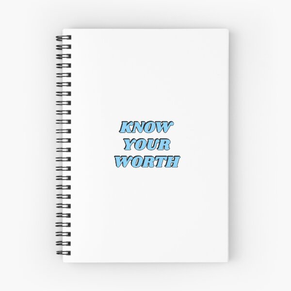 Item preview, Know your worth - self worth affirmations designed and sold by Inspirationmotivation.