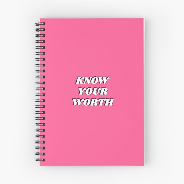 Item preview, Know your worth - self worth affirmations designed and sold by Inspirationmotivation.