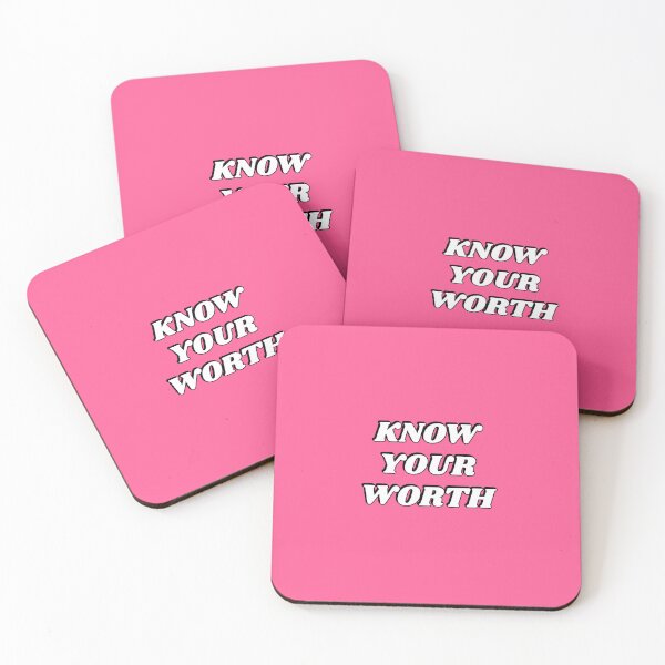 Item preview, Know your worth - self worth affirmations designed and sold by Inspirationmotivation.
