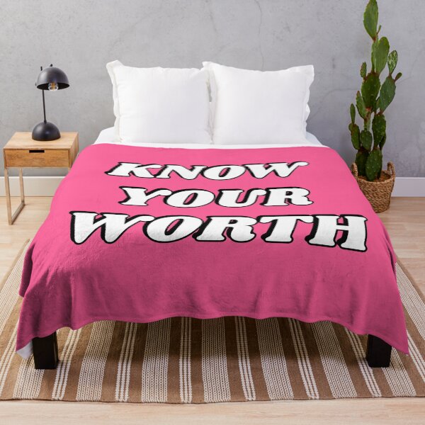 Item preview, Know your worth - self worth affirmations designed and sold by Inspirationmotivation.