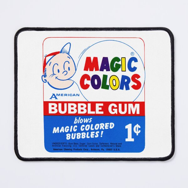 Item preview, BUBBLE GUM WRAPPER designed and sold by ThrowbackAds.