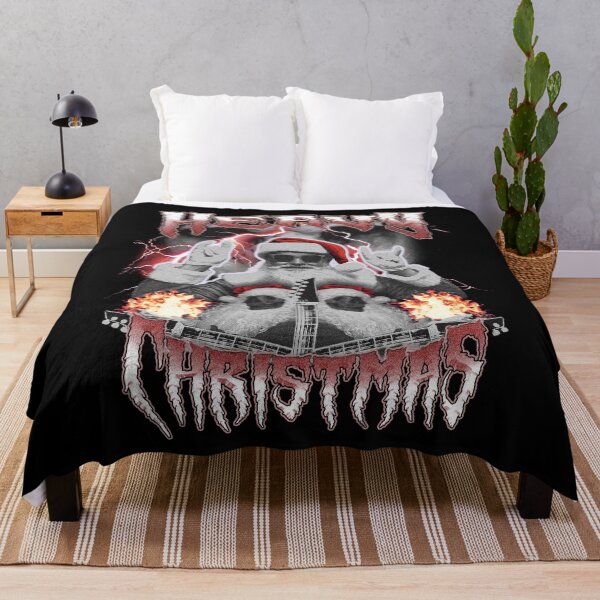 Item preview, Heavy Christmas Heavy Metal Santa and Skulls for Metal Lovers designed and sold by tincho86tb.