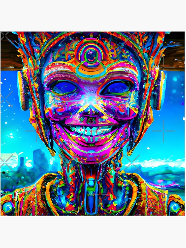 Psychedelic Rick and Morty, rick and morty trippy android HD phone