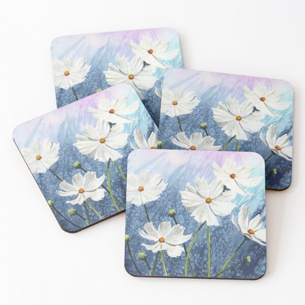 Item preview, Cosmos in White designed and sold by Taphath Foose Artist.