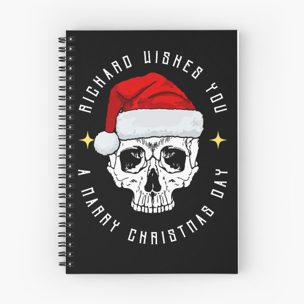 Item preview, RICHARD NAME: RICHARD CHRISTMAS SKULL DESIGN. designed and sold by AlexRelax.