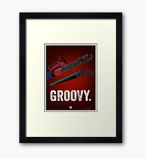 Groovy Ash - The Evil Dead Framed Print