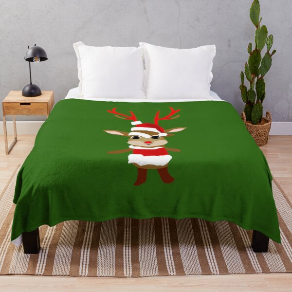 Item preview, Cute Little Reindeer in a Santa Suit designed and sold by Trace1234.