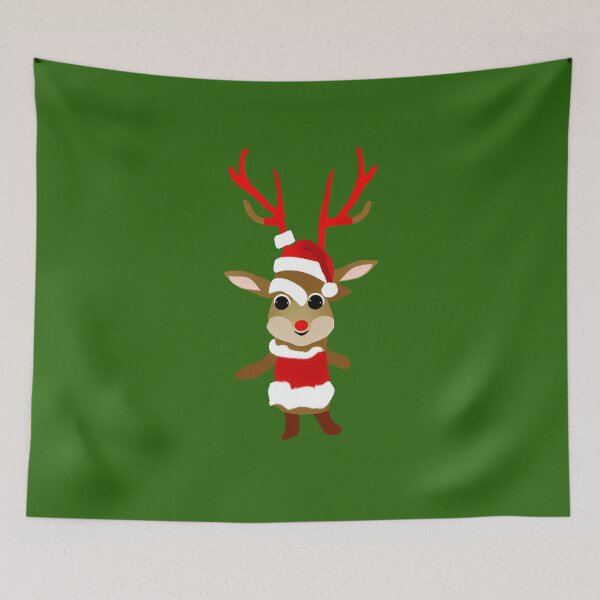 Item preview, Cute Little Reindeer in a Santa Suit designed and sold by Trace1234.