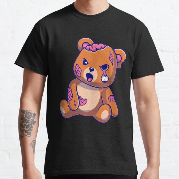 Women's Angry Teddy Bear Logo short sleeve t-shirt – Angry Teddy