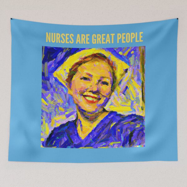 Item preview, NURSES ARE GREAT PEOPLE designed and sold by Andykinoz.