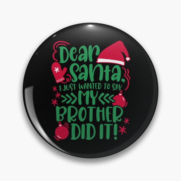 Item preview, Querido Santa, mi hermano lo hizo designed and sold by printify.