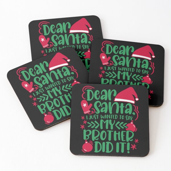 Item preview, Querido Santa, mi hermano lo hizo designed and sold by printify.