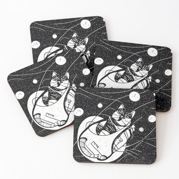 Item preview, Space Cat in Spaceship designed and sold by gordvan.