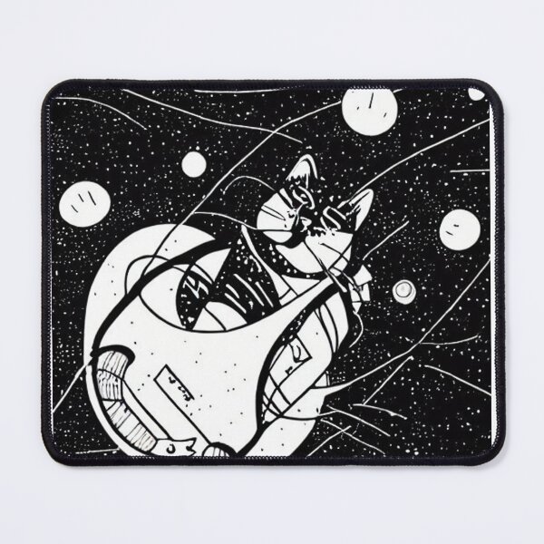 Item preview, Space Cat in Spaceship designed and sold by gordvan.