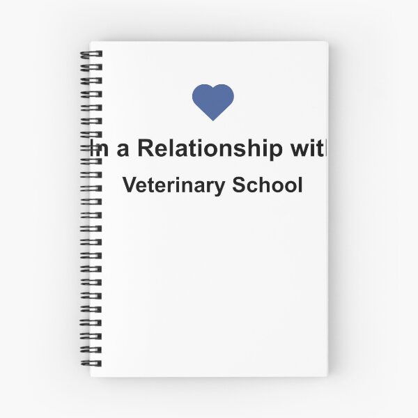 Item preview, In a Relationship with Veterinary School Shirt - Vet College Facebook designed and sold by NakedShirts.