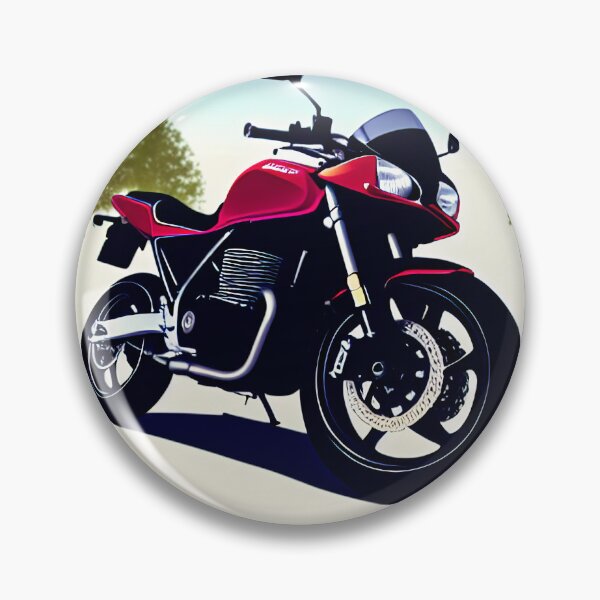 Item preview, CB Red Sportbike Motorcycle  designed and sold by BAYFAIRE.