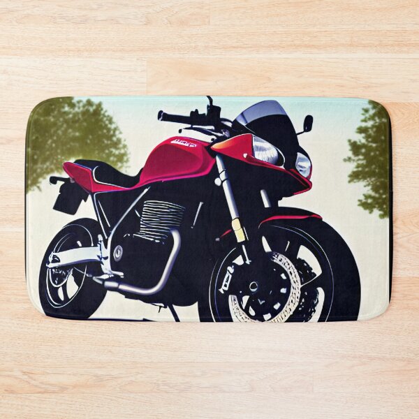 Item preview, CB Red Sportbike Motorcycle  designed and sold by BAYFAIRE.