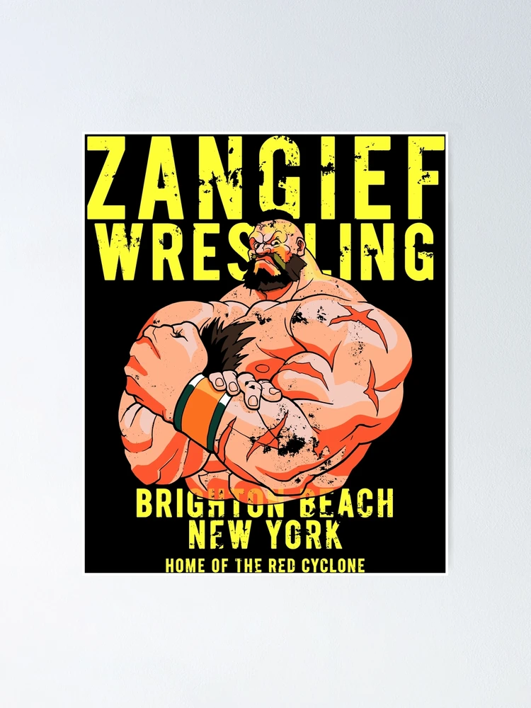 Zangief Poster for Sale by Ghostach