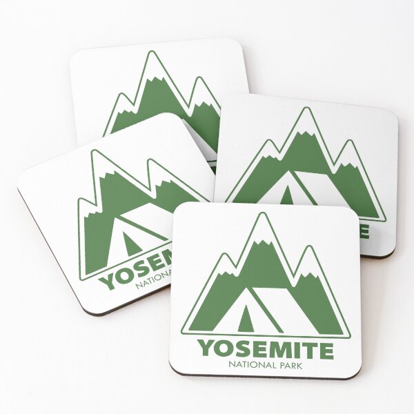 Item preview, Yosemite National Park Mountains Camping designed and sold by Esskay Designs.