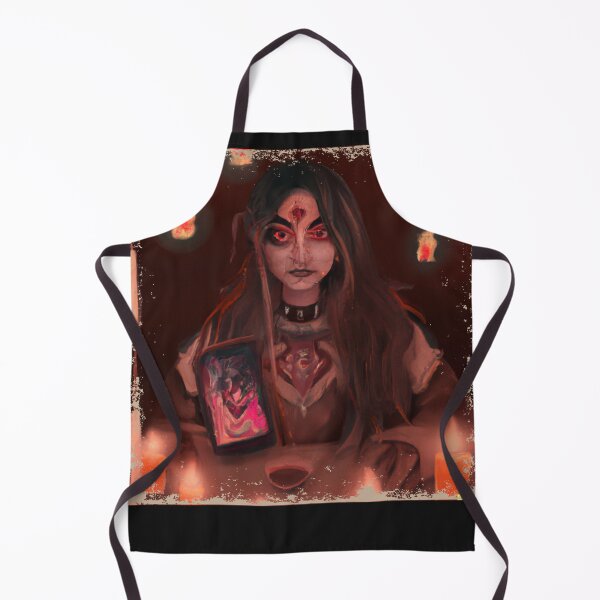 Item preview, EVIL WITCH READING TAROT CARDS  designed and sold by DanaMire.