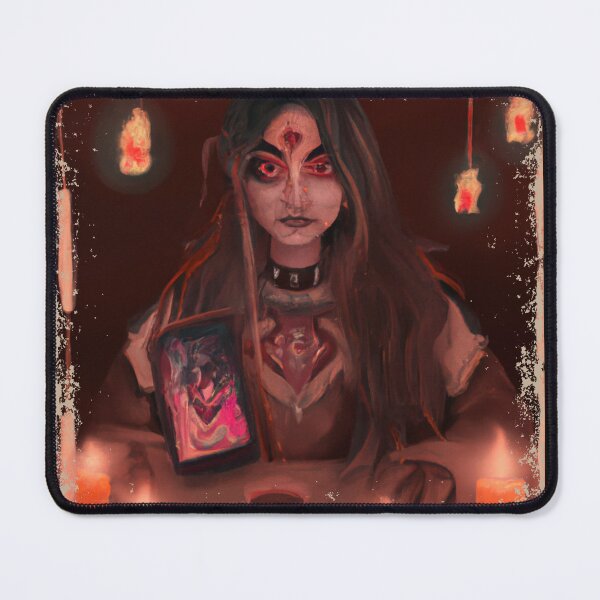 Item preview, EVIL WITCH READING TAROT CARDS designed and sold by DanaMire.