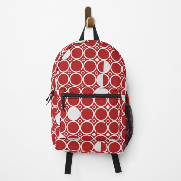 Item preview, White Circles on Red designed and sold by Sheldon Stewart.
