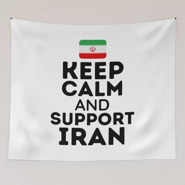 Item preview, Keep Calm And Support Iran | World Cup designed and sold by BopleDesigns.