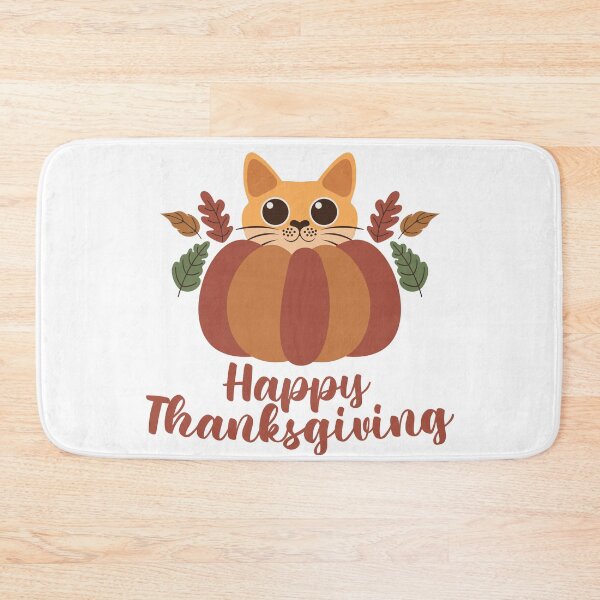 Item preview, Happy Thanksgiving Cat designed and sold by IM Hunter.