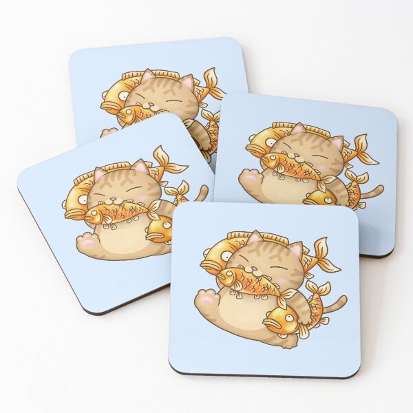 Item preview, Fat Cat Stealing Fish designed and sold by Takeda-art.