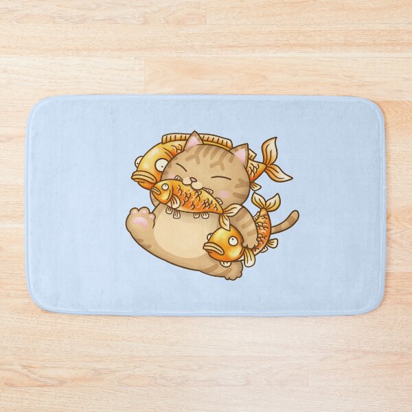 Item preview, Fat Cat Stealing Fish designed and sold by Takeda-art.