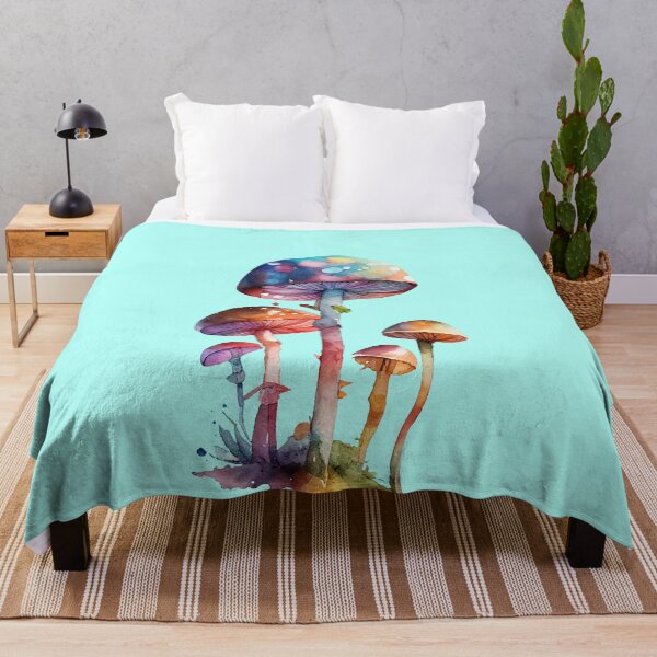 Item preview, Magic Mushrooms Watercolour Art designed and sold by KOTOdesign.