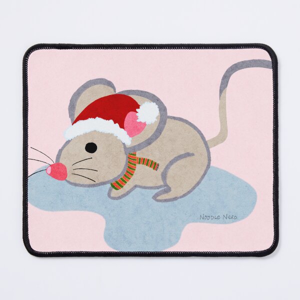 Item preview, Christmas Art - Christmas Rat - Merry Christmas You Filthy Animal designed and sold by Noodle Nerd.