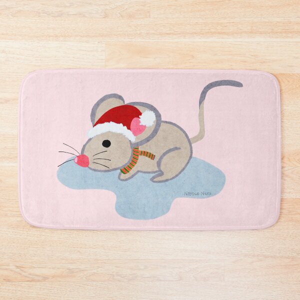 Item preview, Christmas Art - Christmas Rat - Merry Christmas You Filthy Animal designed and sold by Noodle Nerd.