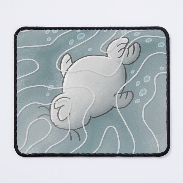 Seal under ice Mouse Pad
