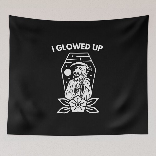Item preview, Glowed Up Skeleton Art designed and sold by ProtonProject.