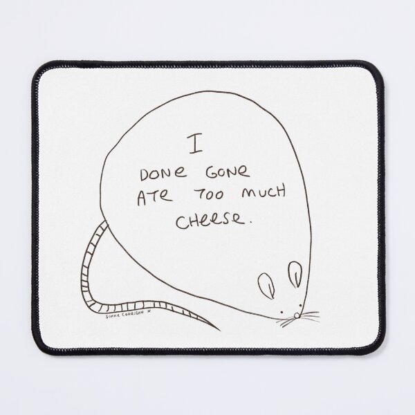 Item preview, Bloated Cheese Mouse designed and sold by SophieCorrigan.
