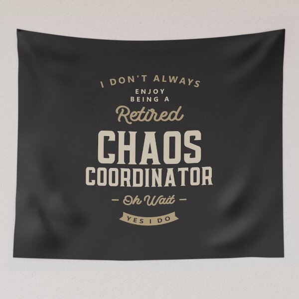 Item preview, Chaos Coordinator Job Occupation Birthday Worker designed and sold by cidolopez.